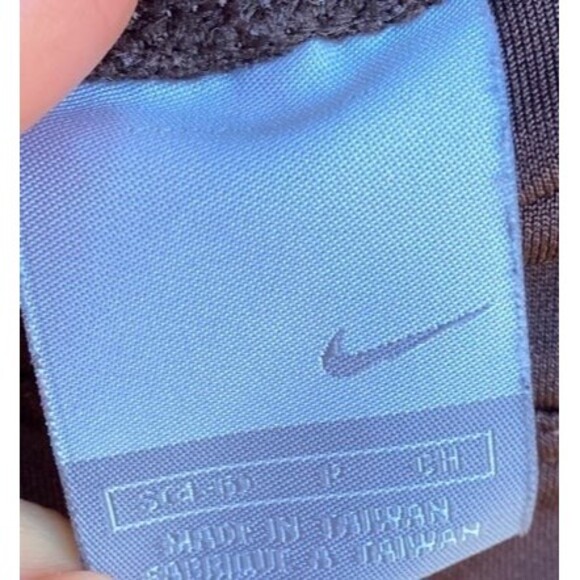 Vintage Nike Brown Pink Training Pants Women’s Size Small S Y2K Stretchy Warm Up - Picture 4 of 9